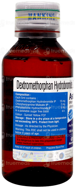 Asthakind Dx Sugar Free Syrup 100ml